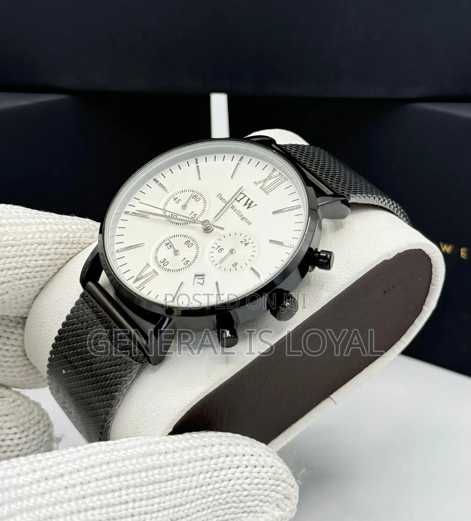 Dw Daniel Wellington Mesh Chrono Stainless Steel Men’S Watch