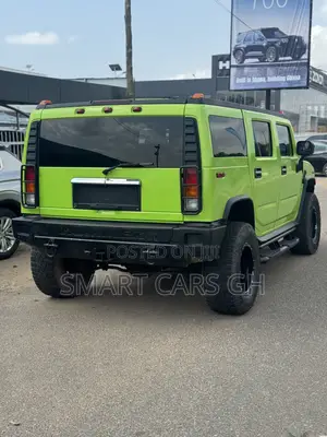 Hummer H2 SUV 2003 Green