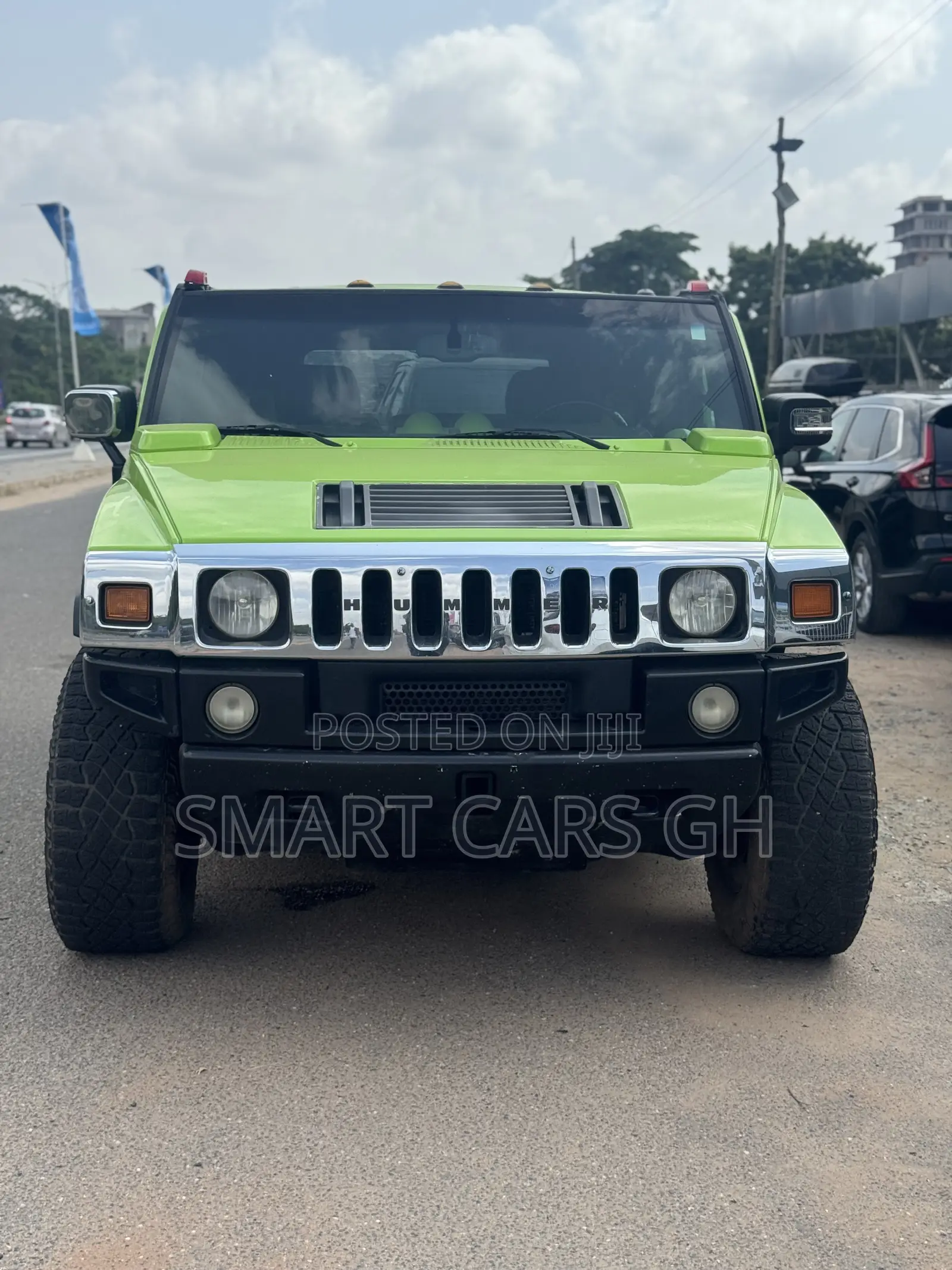 Hummer H2 SUV 2003 Green