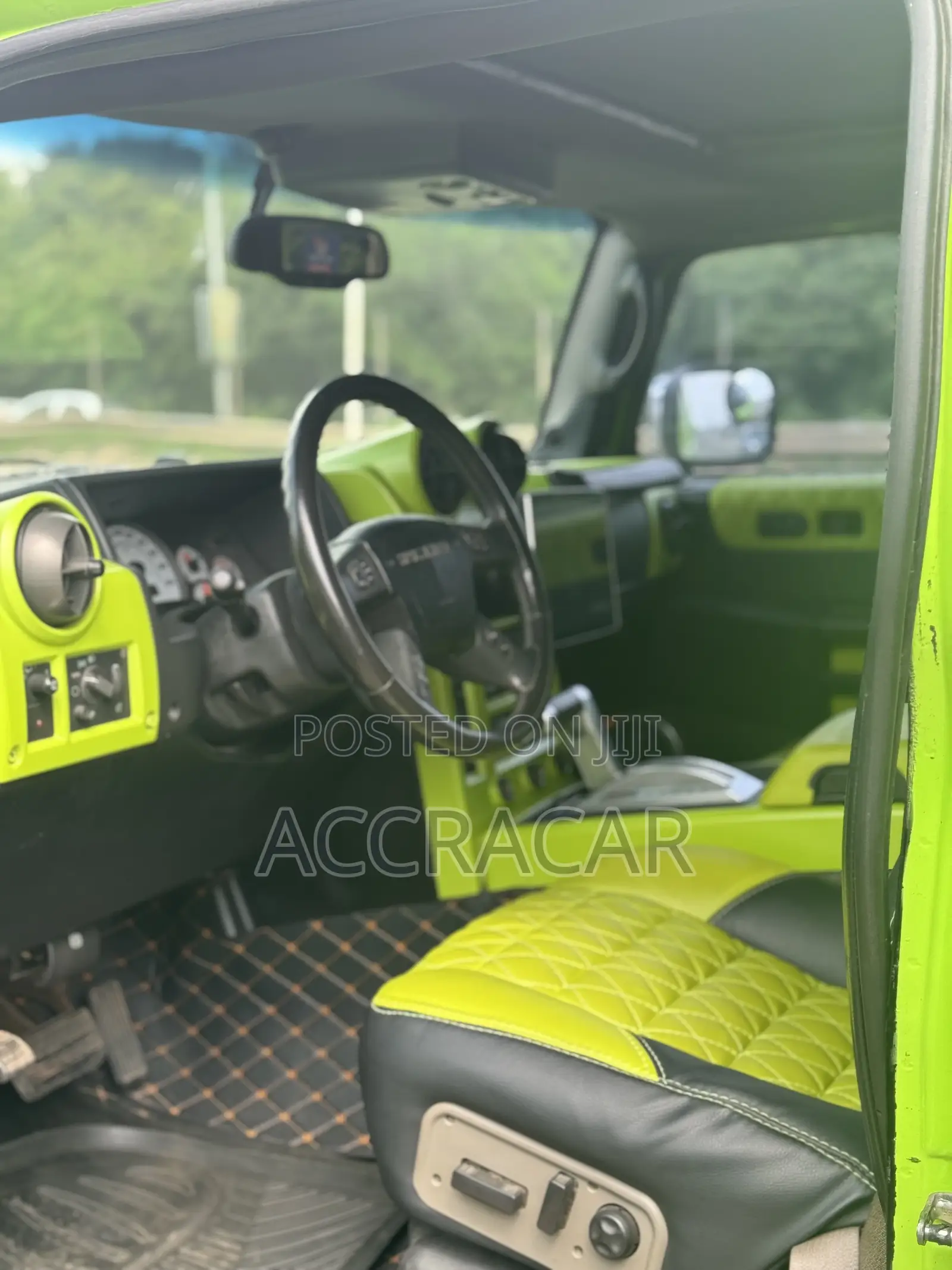 Hummer H2 SUV 2003 Green