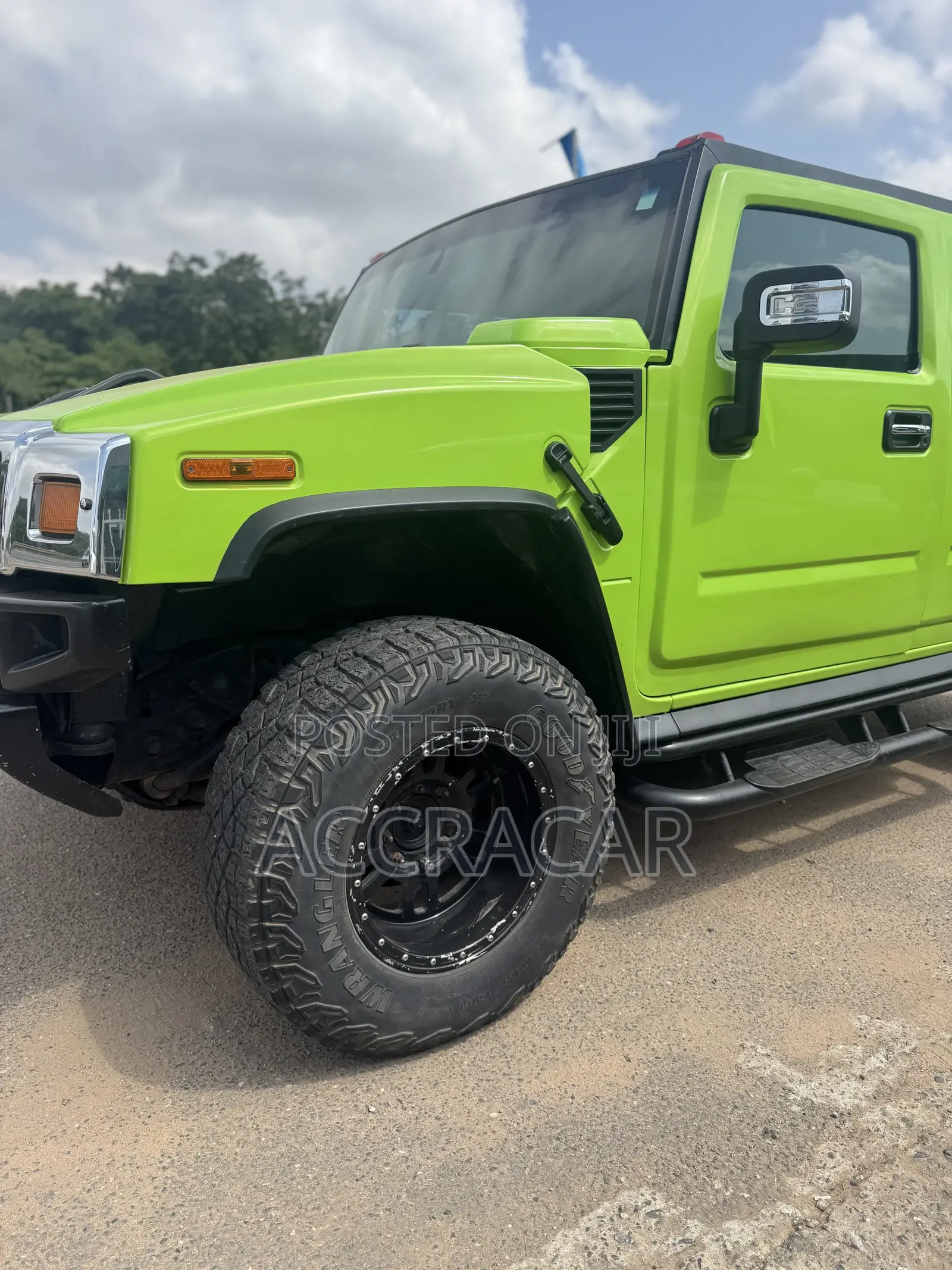 Hummer H2 SUV 2003 Green