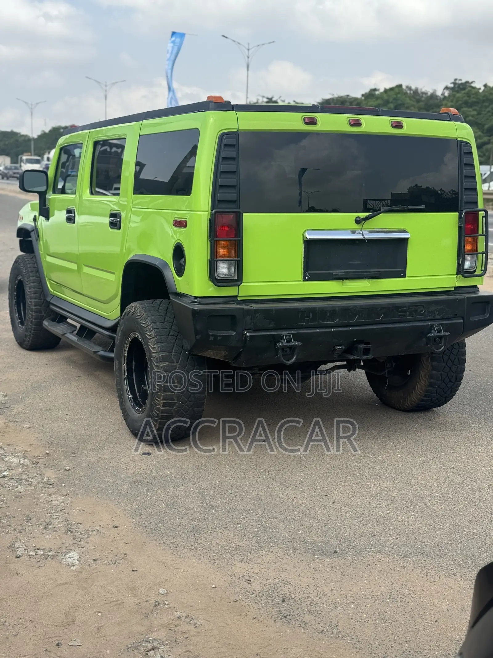 Hummer H2 SUV 2003 Green