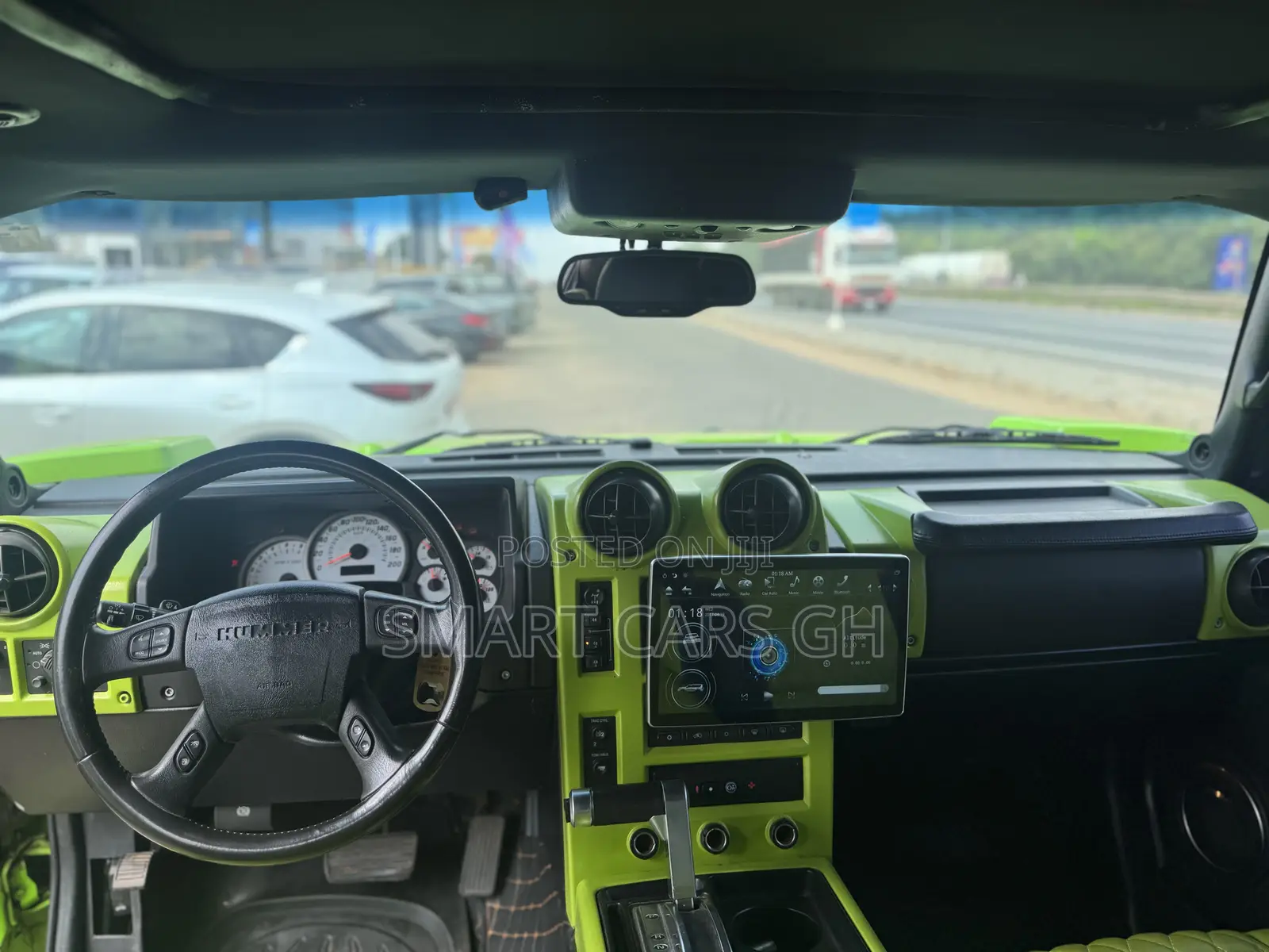 Hummer H2 SUV 2003 Green