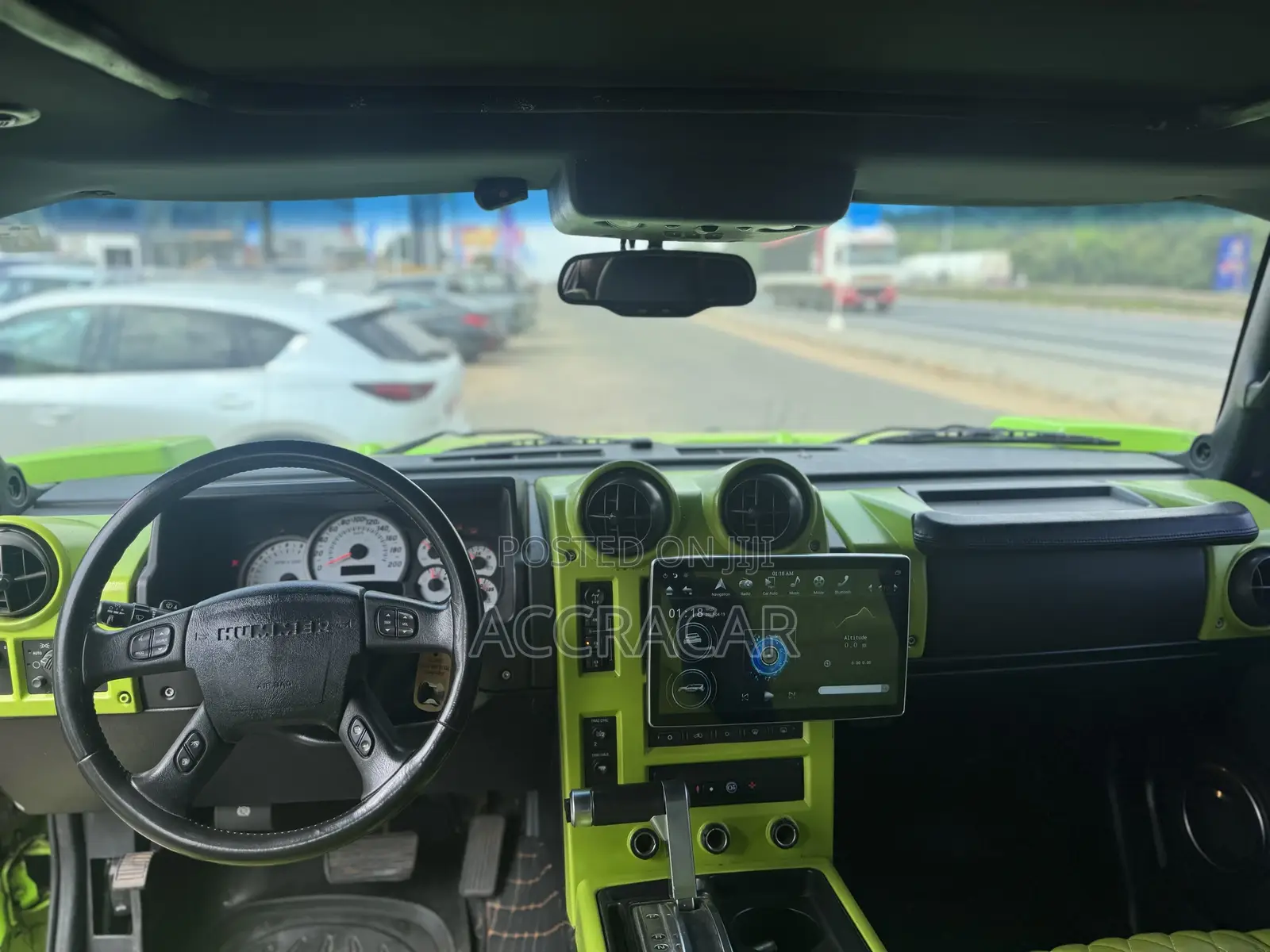 Hummer H2 SUV 2003 Green