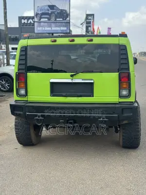 Hummer H2 SUV 2003 Green