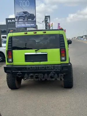 Hummer H2 SUV 2003 Green