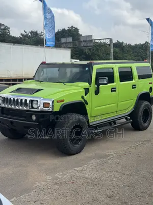 Hummer H2 SUV 2003 Green