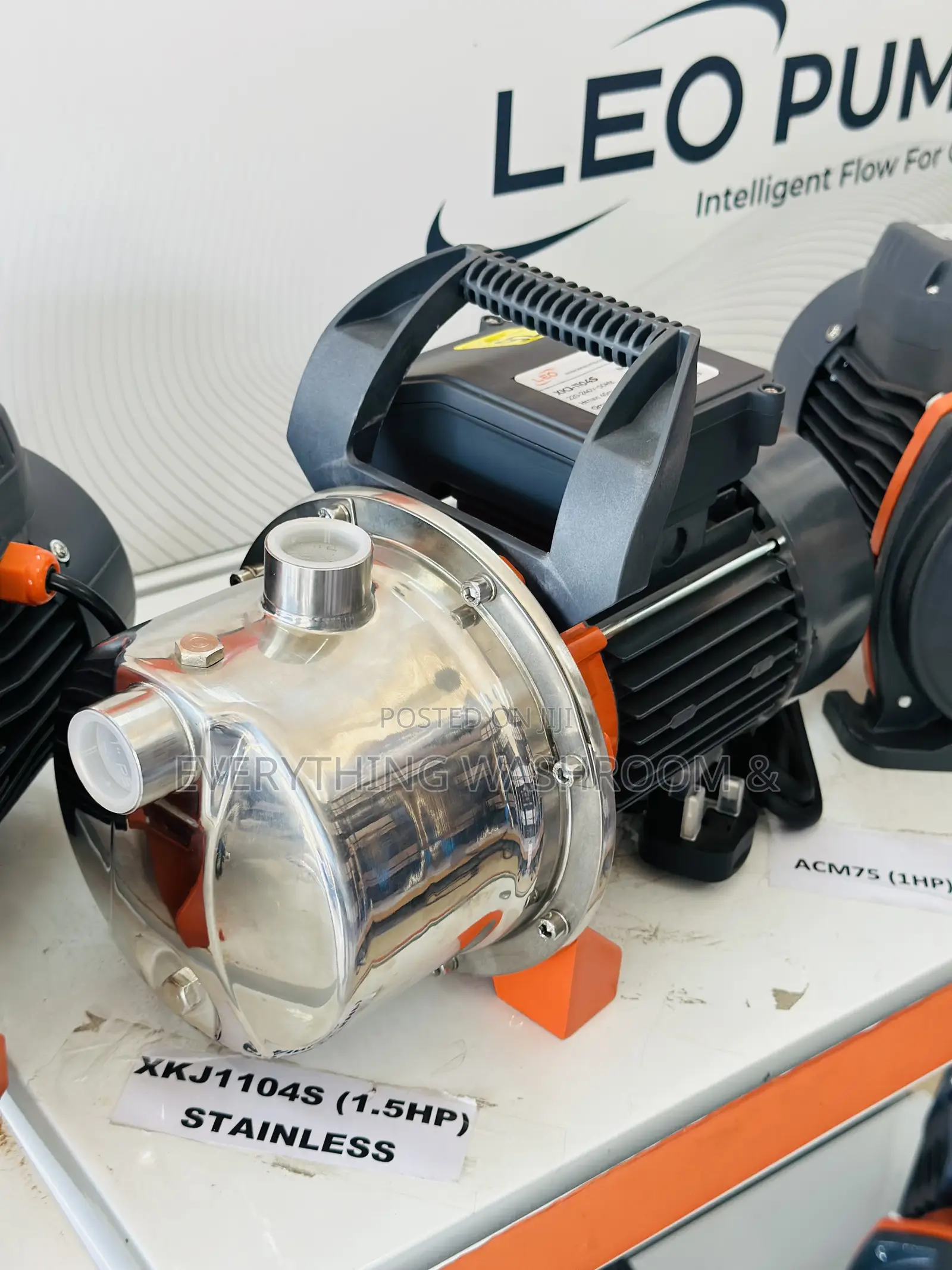 Leo 1.5hp Stainless Surface Water Pump for Home, Garden Irrigation