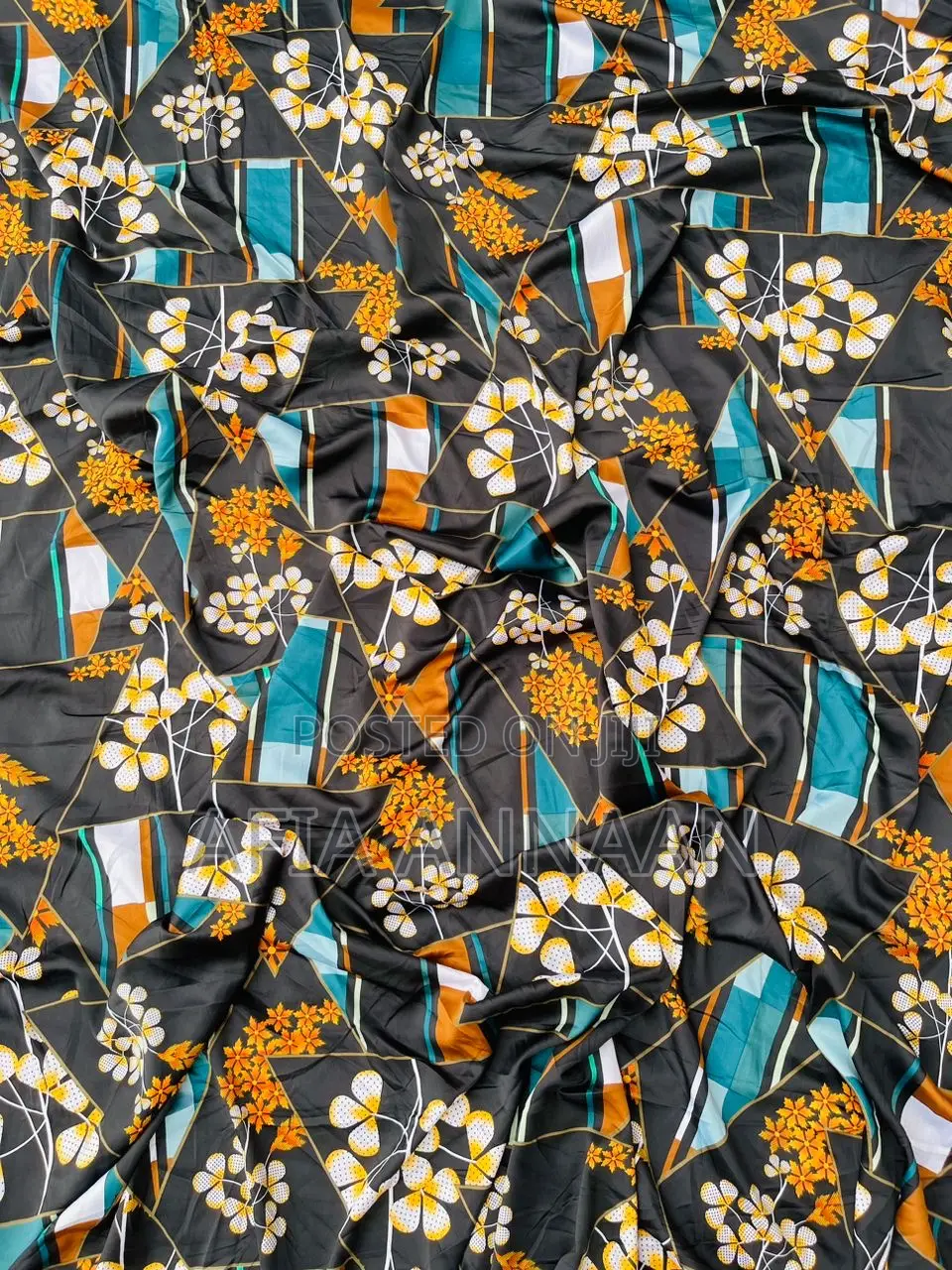 Designed And Plain Crepe Fabrics