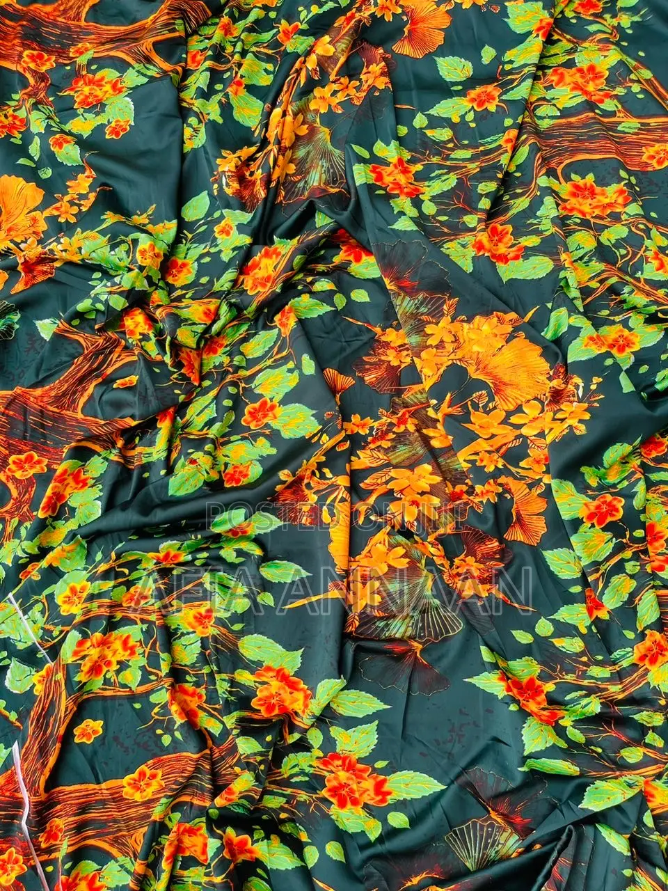 Designed And Plain Crepe Fabrics