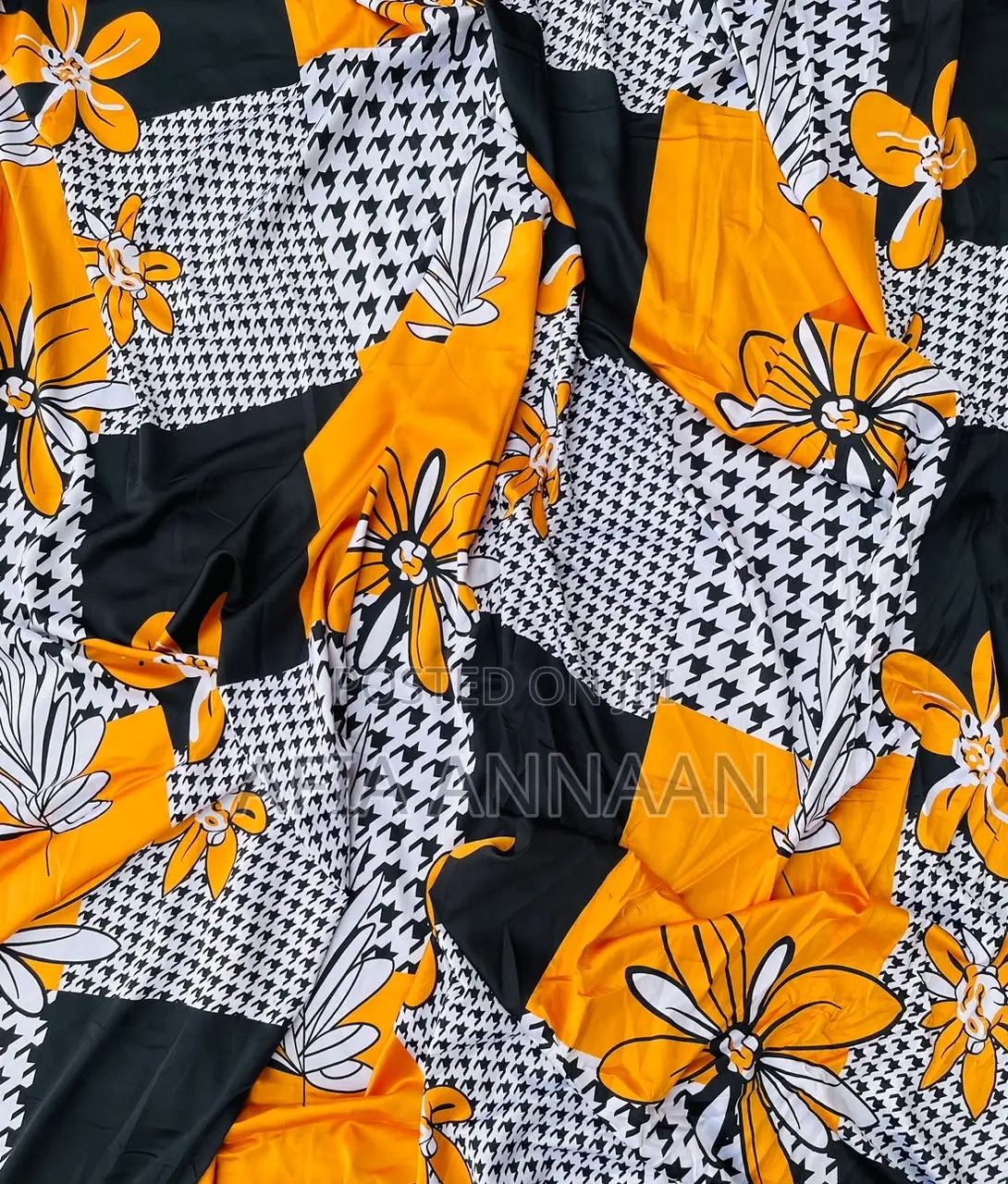 Designed And Plain Crepe Fabrics
