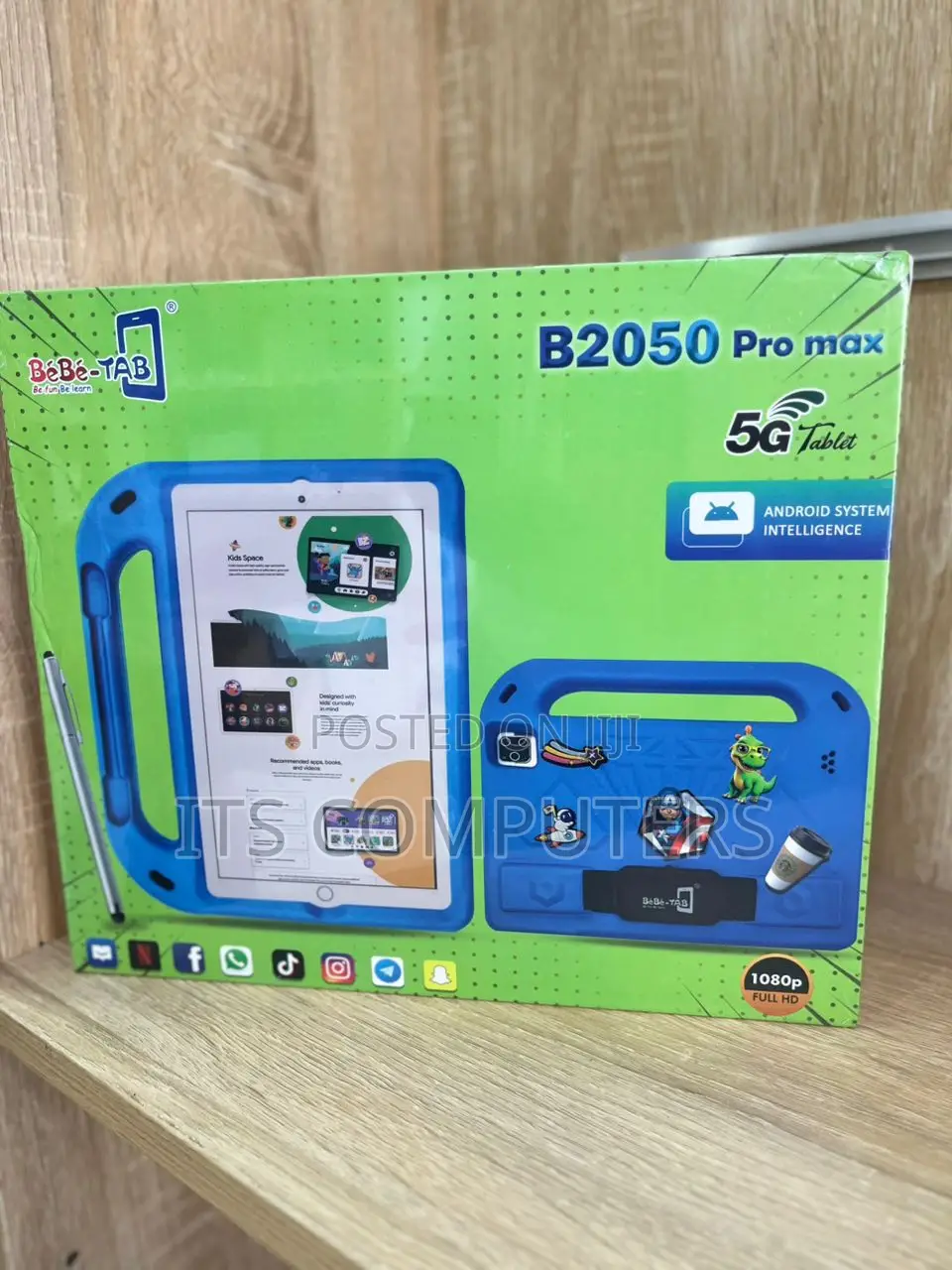 New Bebe B2050 Pro+ 256 GB Red