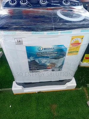 Silent Spin Wash Sigma 10kg Washing Machine Sigma Washing Machine