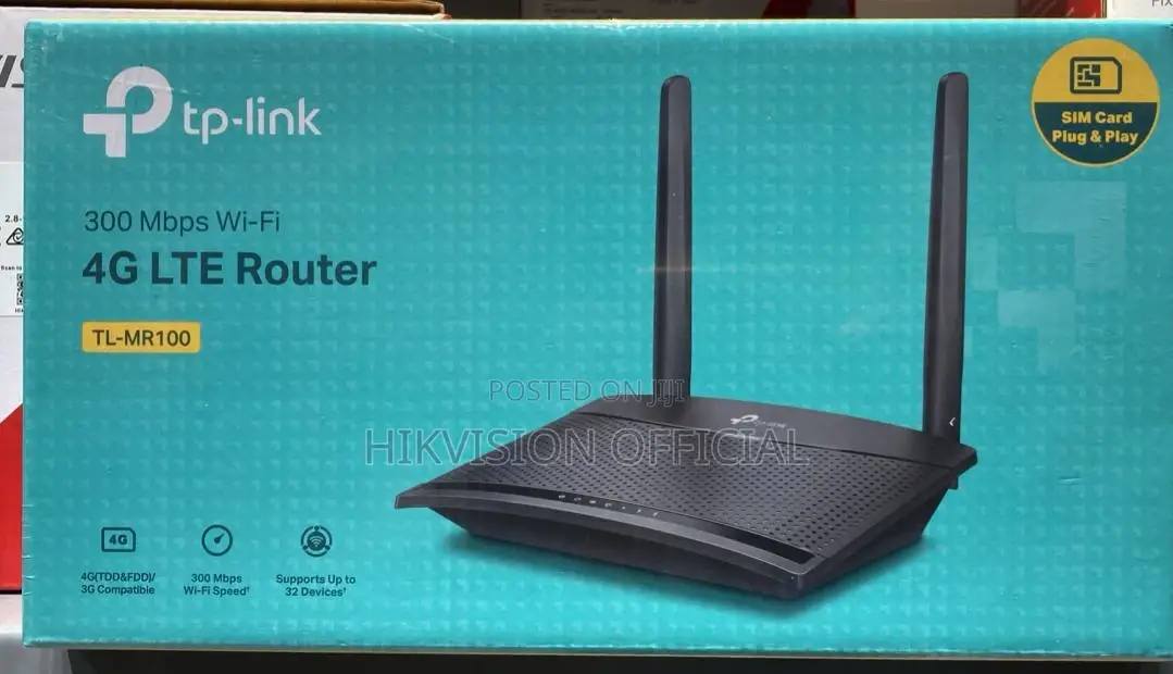 4g Lte Router -Tplink-Tl-Mr100