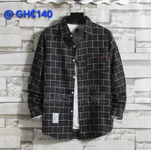Men's Casual Long - Sleeved Shirt