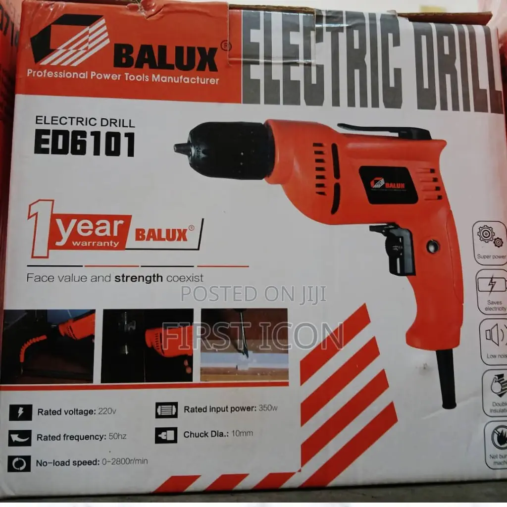 Electric Drill (Ed 6101) - Balux