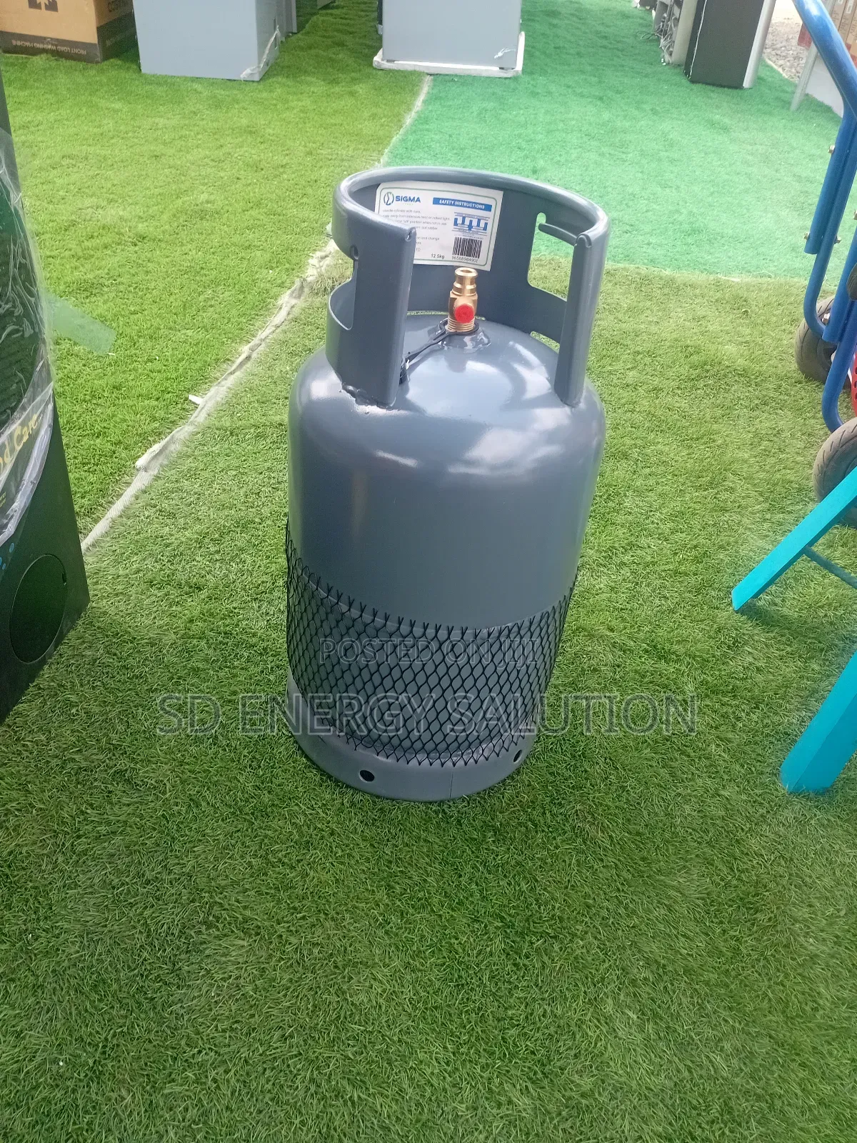 Perfect Round Piece Sigma 12kg Cylinder Sigma Cylinder