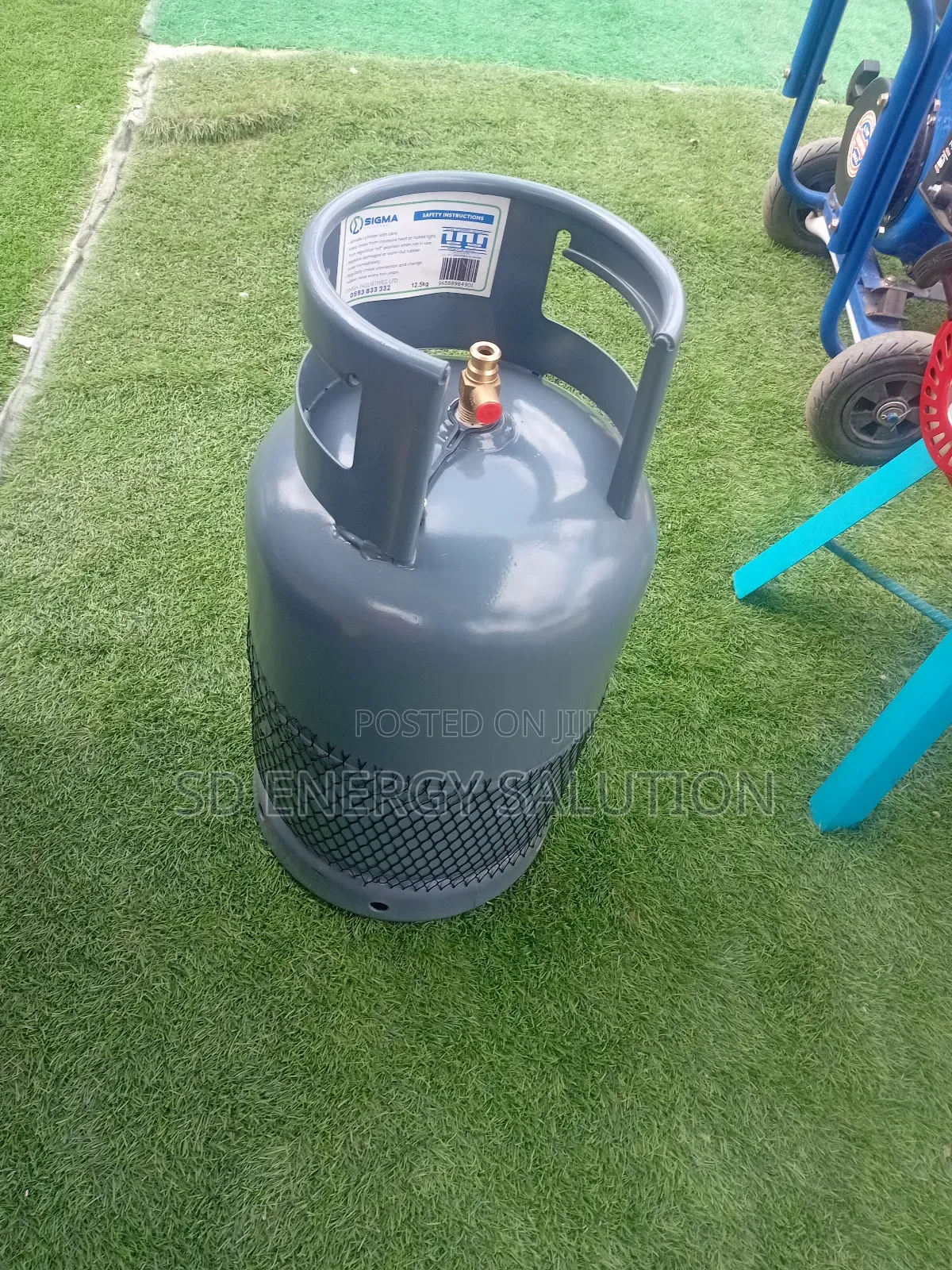 The Round Keeper Sigma 12kg Cylinder Sigma Cylinder
