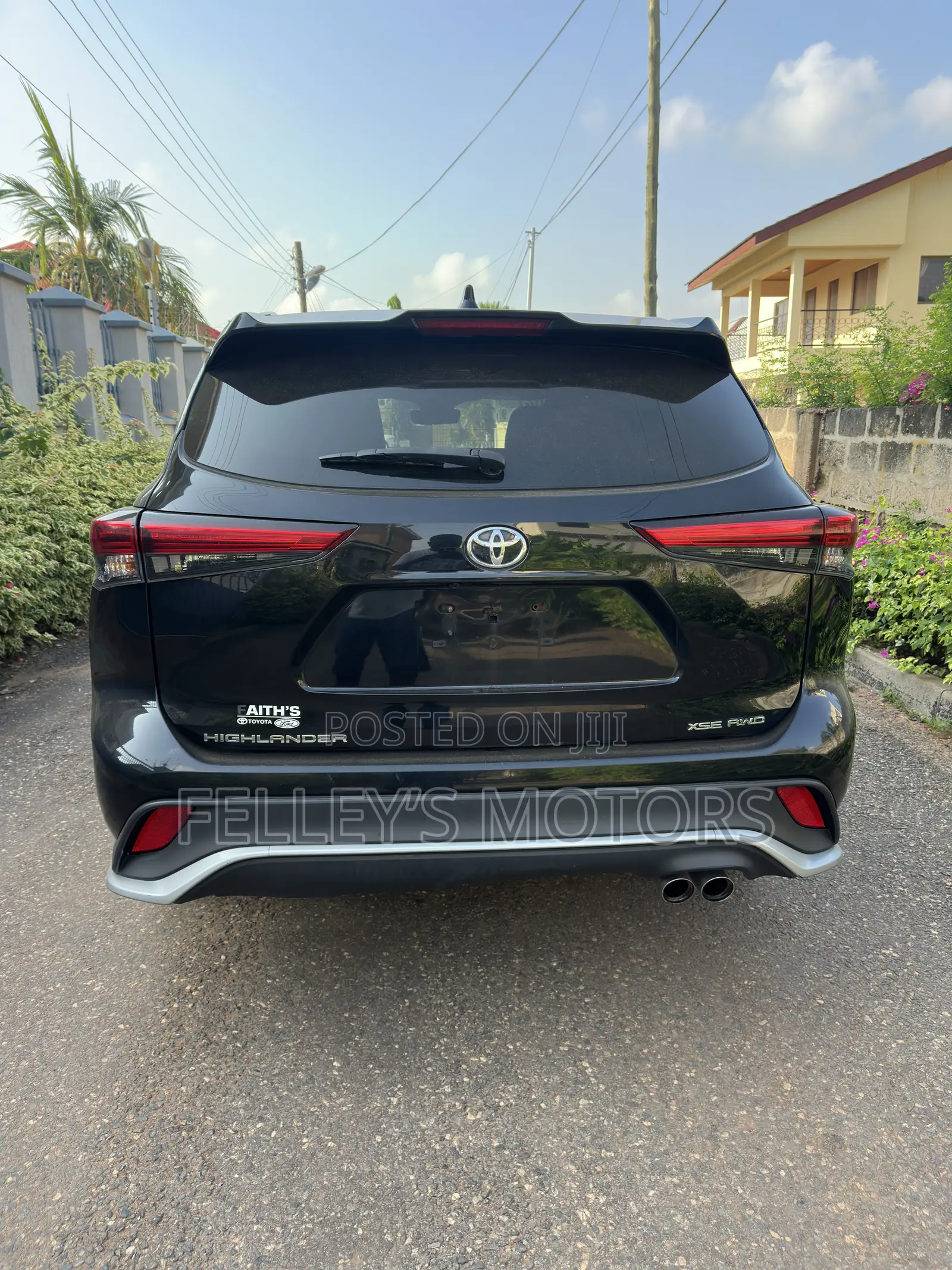 Toyota Highlander XLE 2021 Black