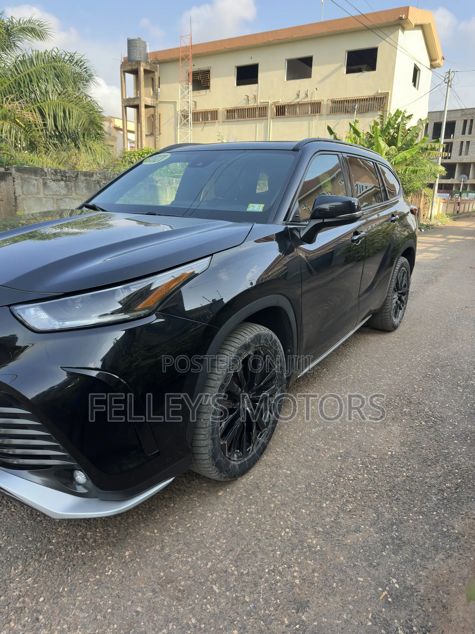 Toyota Highlander XLE 2021 Black