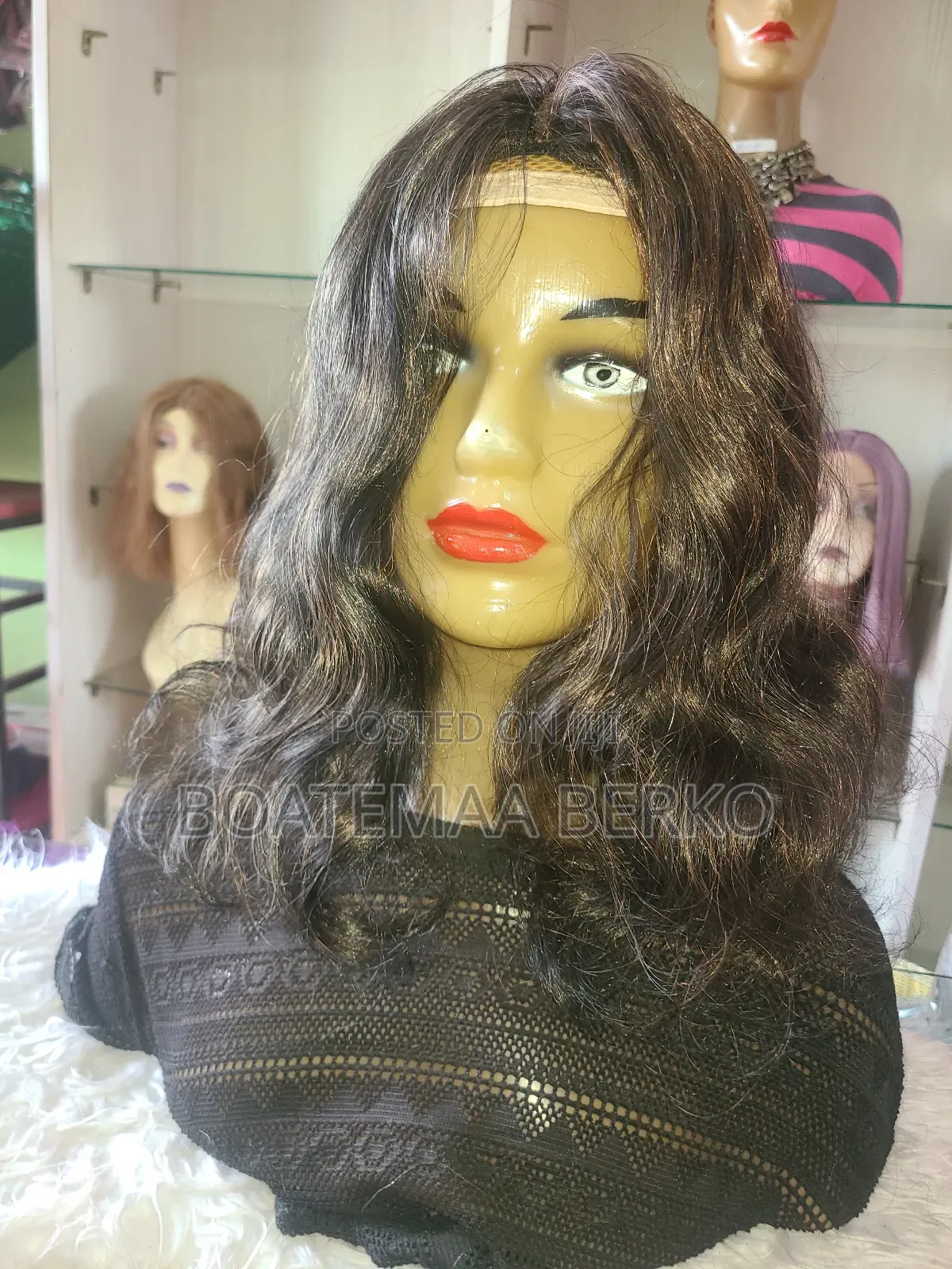 Brown Wavy Wig