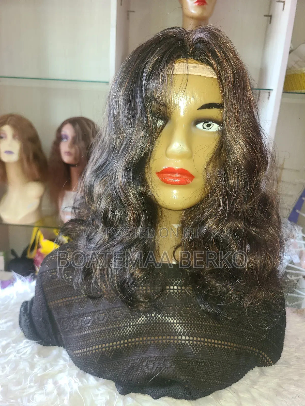 Brown Wavy Wig