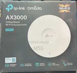 Eap650=Ax3000 Ceiling Mount Wifi 6 Access Point=Tplink
