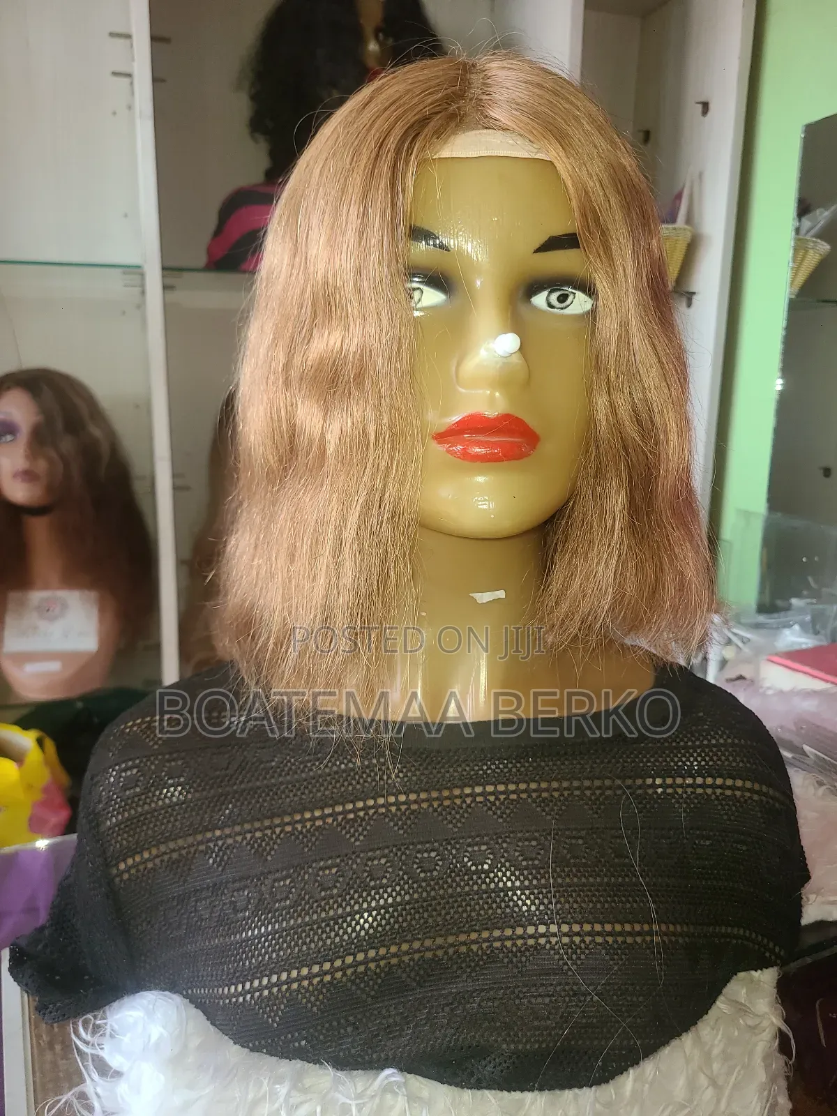 Blonde Wavy Human Hair Wig