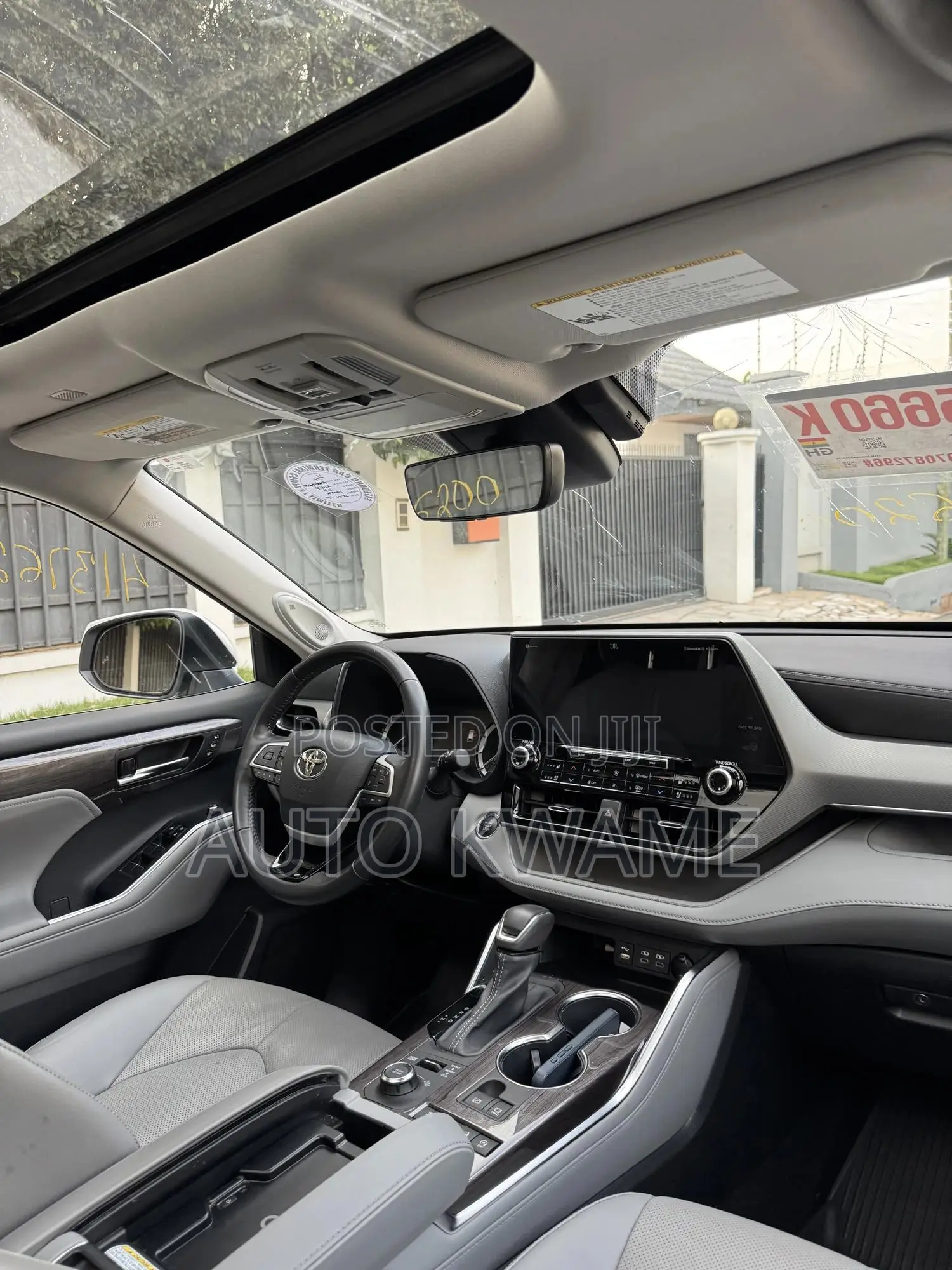 Toyota Highlander Platinum 2022 White