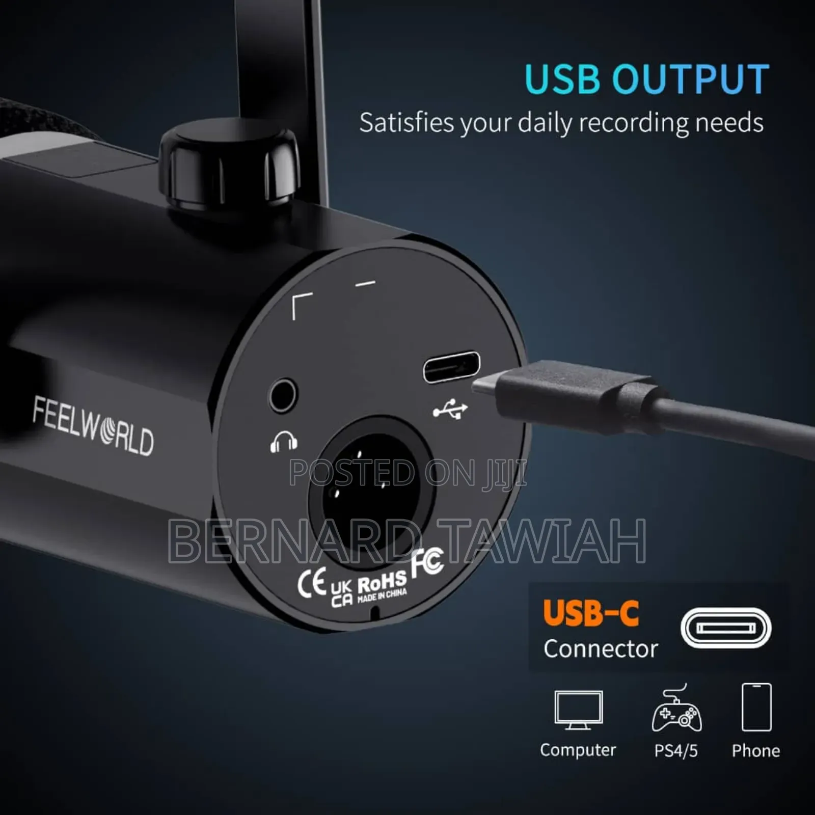  “Uhf 4-in-1 Wireless Microphone System – Powerful Clear Sound”