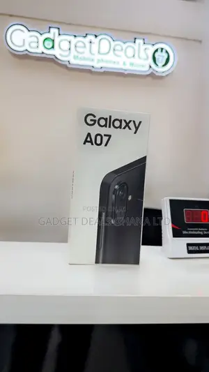 New Samsung Galaxy A07 4G 64 GB Black