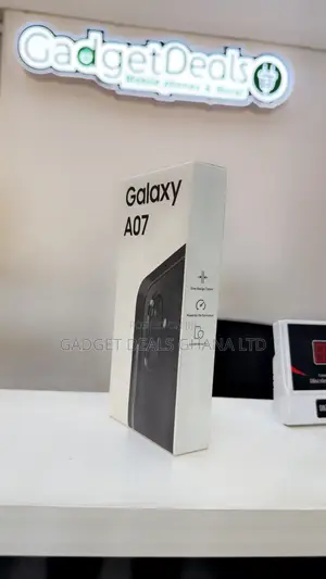 New Samsung Galaxy A07 4G 64 GB Black