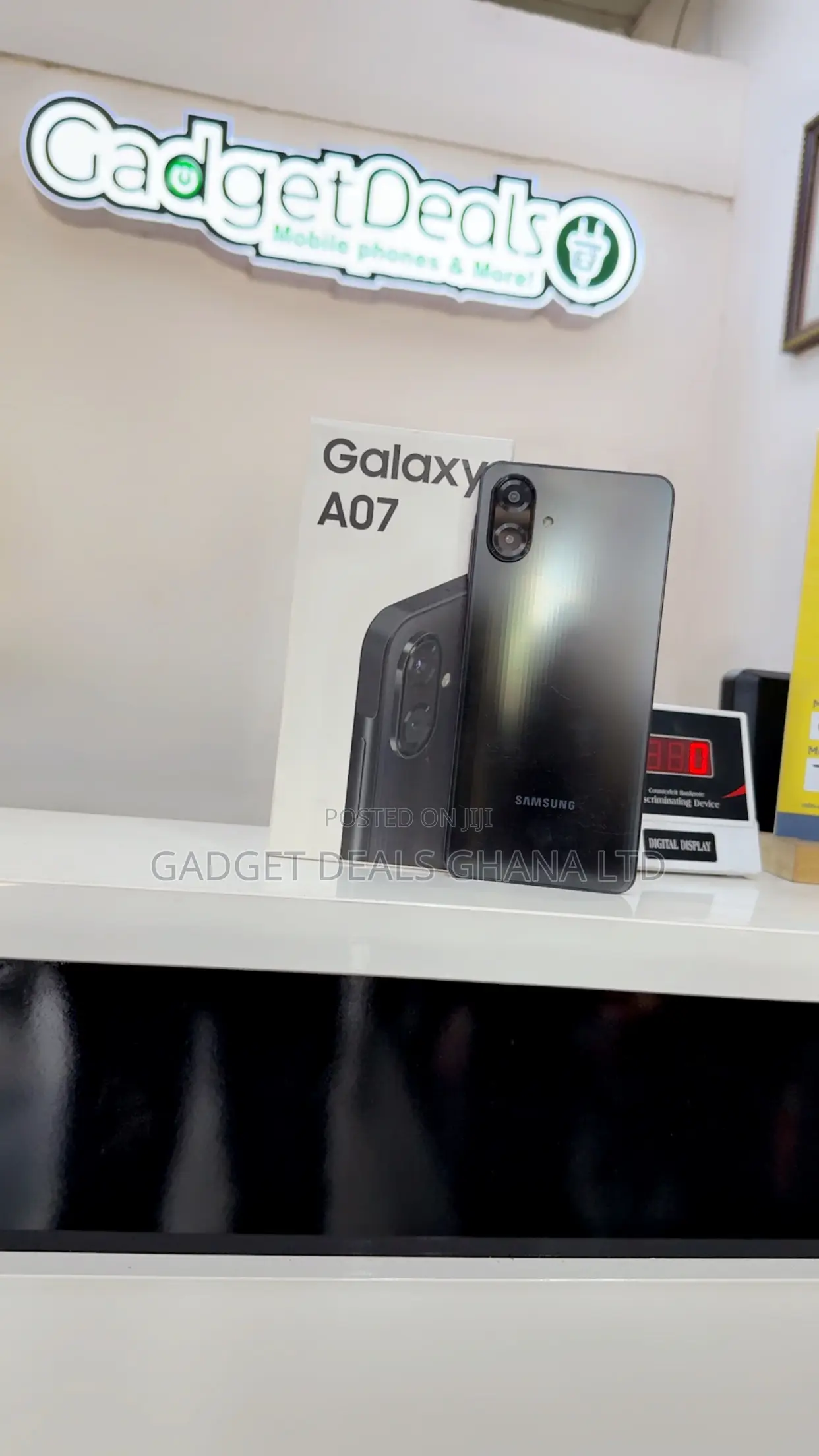 New Samsung Galaxy A07 4G 64 GB Black