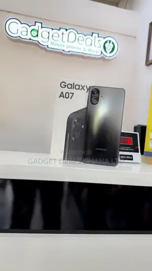 New Samsung Galaxy A07 4G 64 GB Black