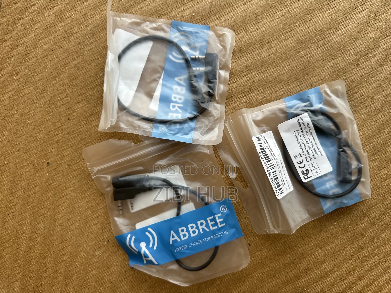 Baofeng 2 Pin to 3.5mm Walkie Talkie Headset Adapter