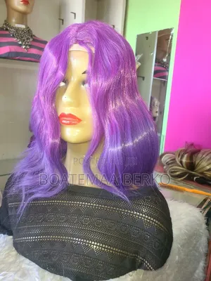 Purple Bodywave Wig