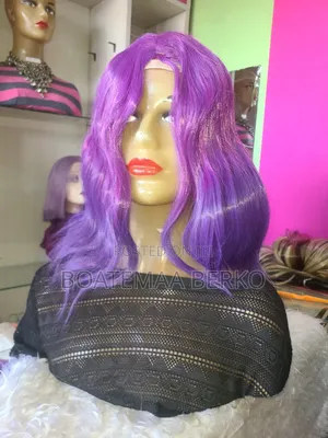 Purple Bodywave Wig