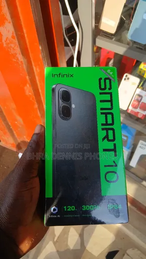New Infinix Smart 10 64 GB Black