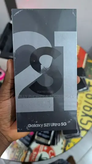 New Samsung Galaxy S21 Ultra 5G 256 GB Black