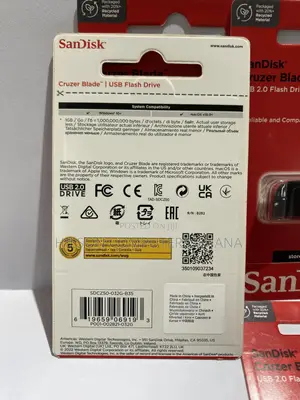 Sandisk Cruzer Blade 2.0 Flashdrive 32gb