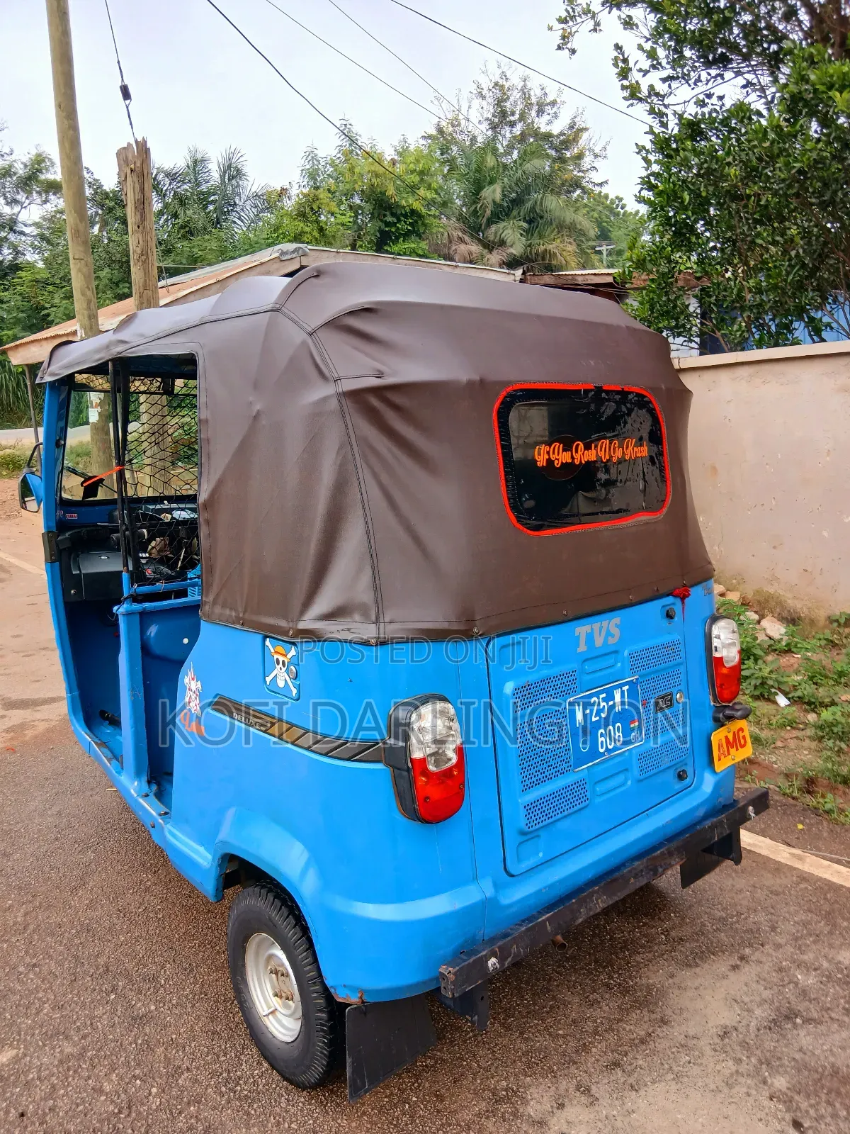 TVS King Deluxe Plus iTouch Start 2025 Blue