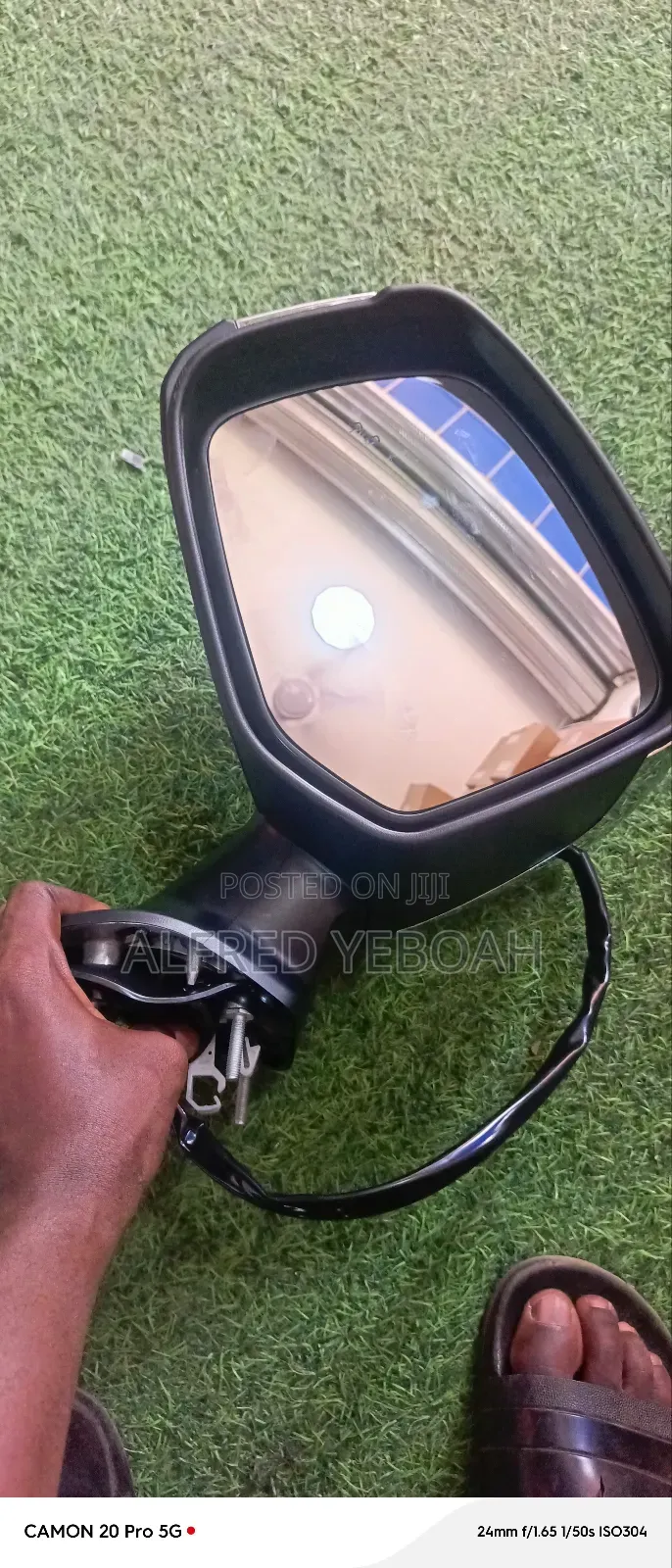 Toyota Land Cruiser 2022-2025 Chrome Mirror Sensor
