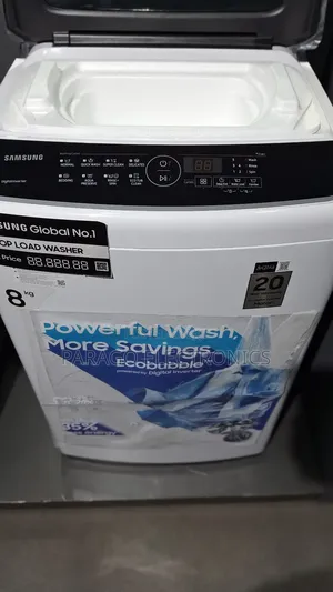 Samsung 8kg Top Load Active Washing Machine
Wa80cg4240bwnq