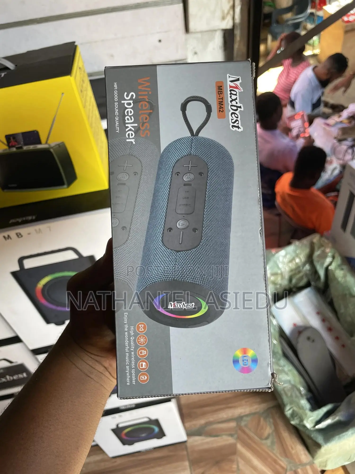 Maxbest Mb-Tm42 Wireless Speaker.