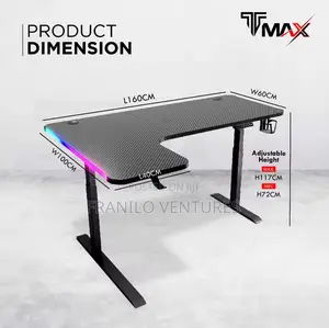 1.6m L-Shaped Electric Adjustable Desk