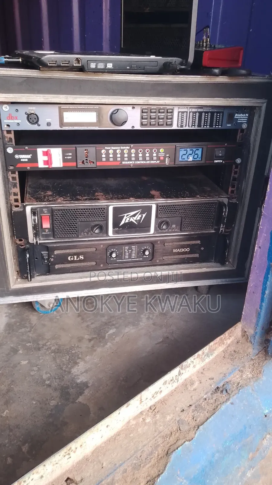 Set of Spinning Machine Including Amplifiers and Quality SPK