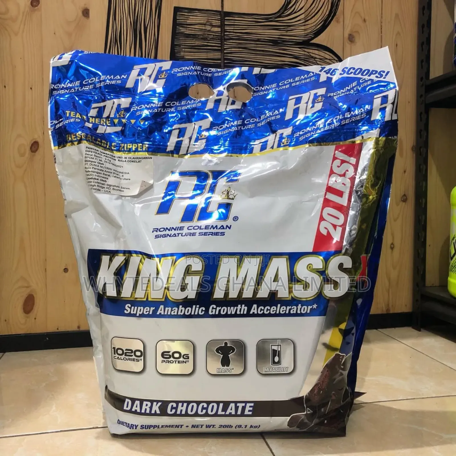 Gain Weight| Ronnie Coleman King Mass Gainer|Whey|Build Massive Muscle