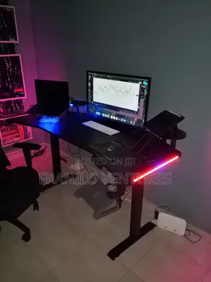Extra Wide Studio Electric Adjustable Desk