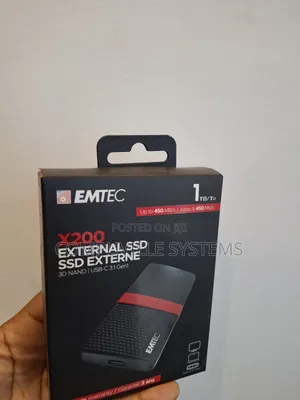Emtec 1tb External Ssd(×200)