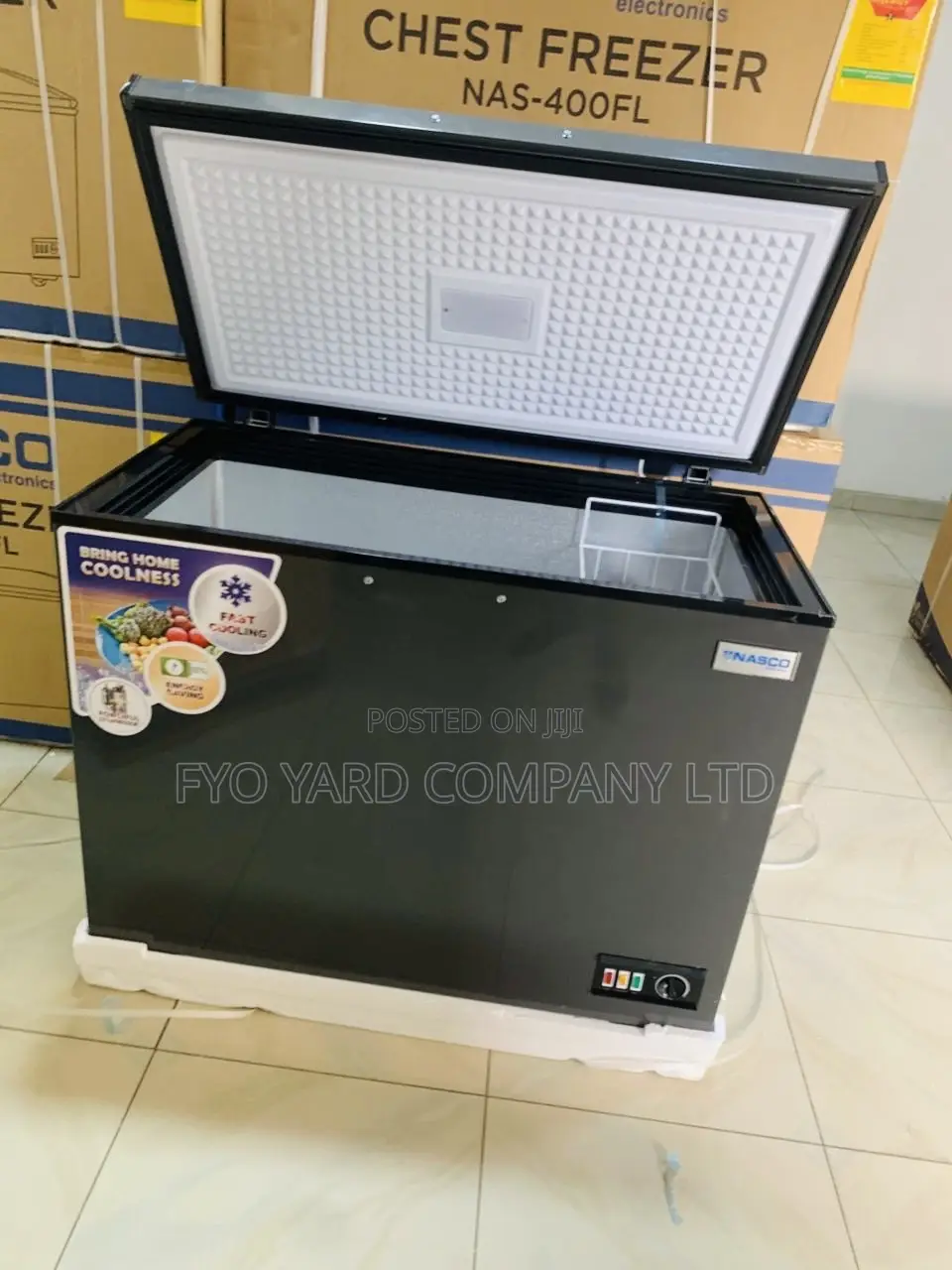 Sleek Good Looking Nasco 250 Liters Auto Chest Freezer